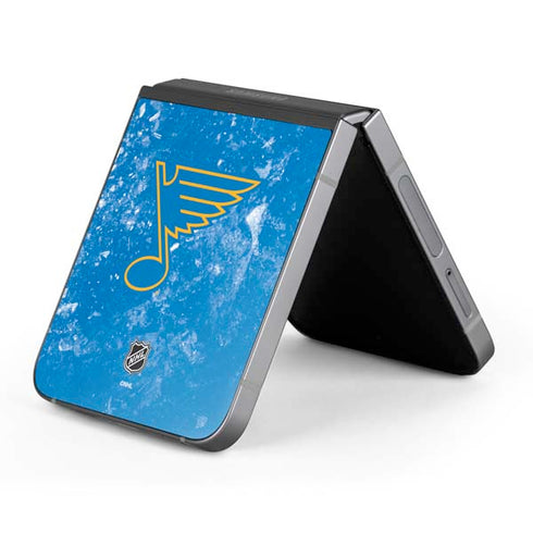 NHL St. Louis Blues Iced Galaxy Z Flip6 Skin